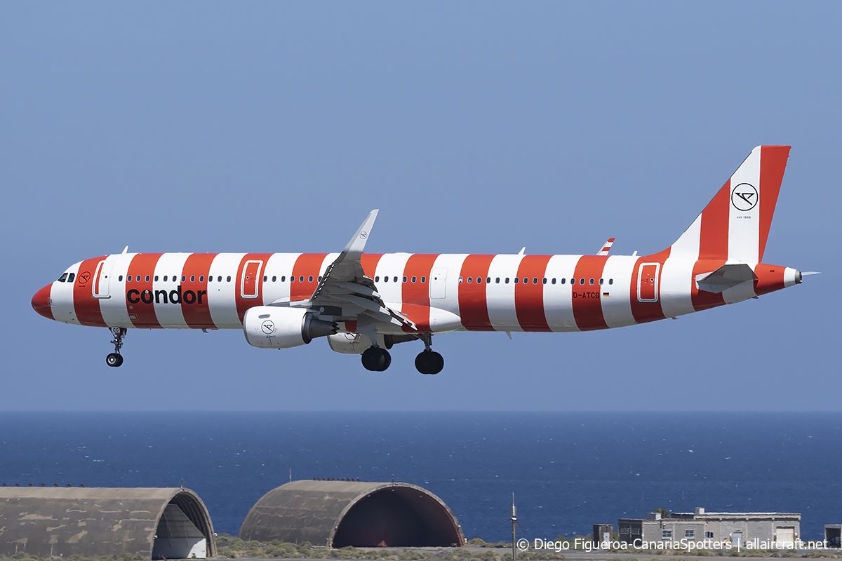 D-ATCG · Airbus A321-211(WL) · (LPA / GCLP)