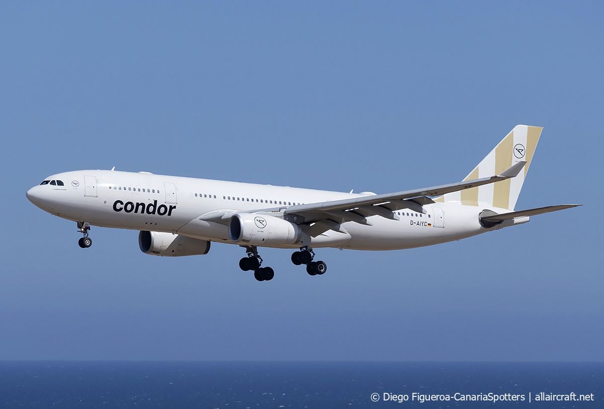 D-AIYC · Airbus A330-243 · (LPA / GCLP)