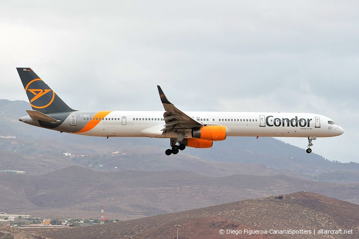 D-ABOA · Boeing 757-330(WL) · (LPA / GCLP)