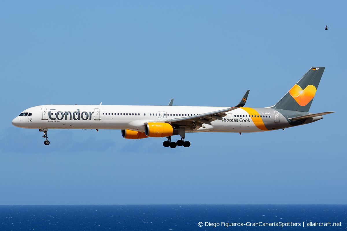 D-ABOF · Boeing 757-330(WL) · (LPA / GCLP)