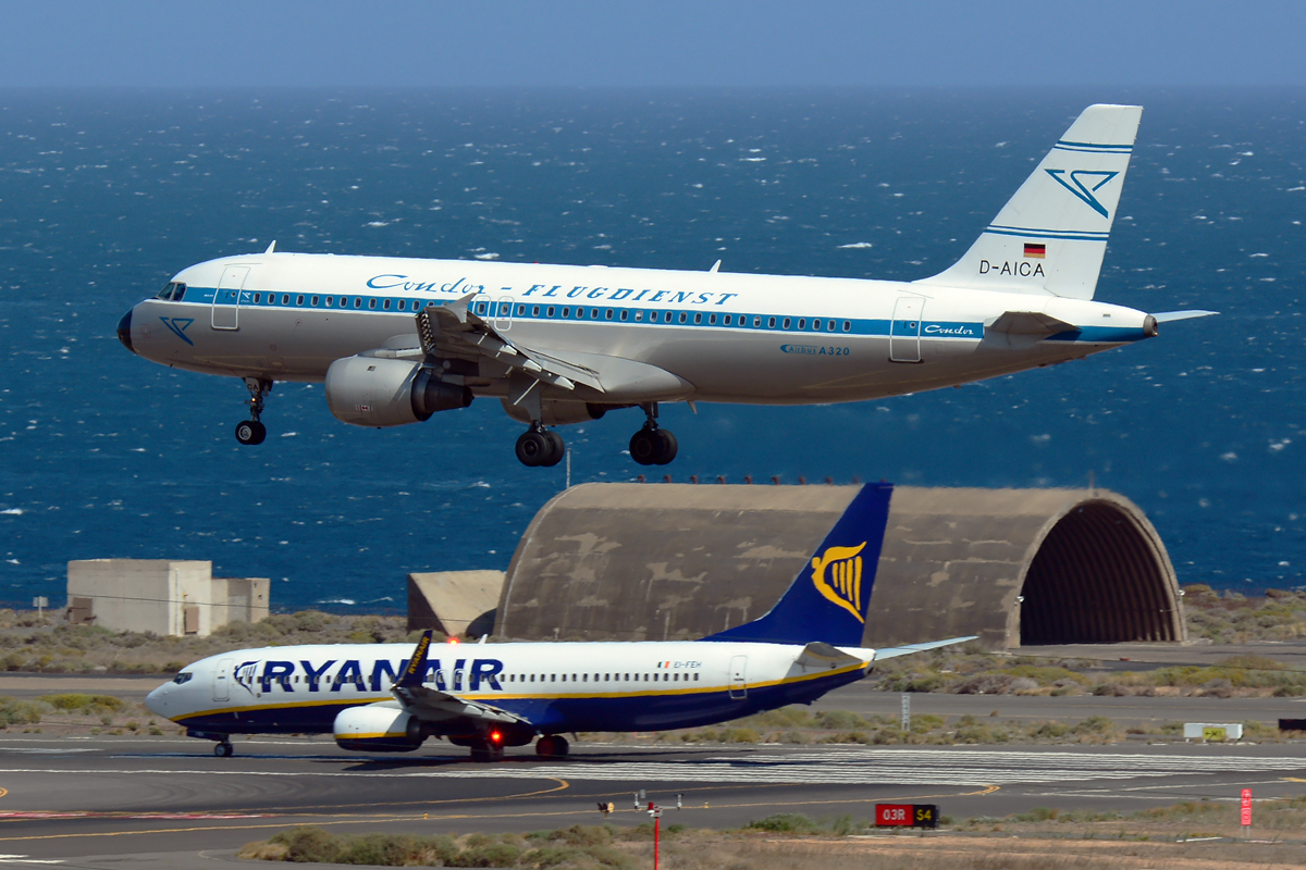 D-AICA · Airbus A320-212 · (LPA / GCLP)