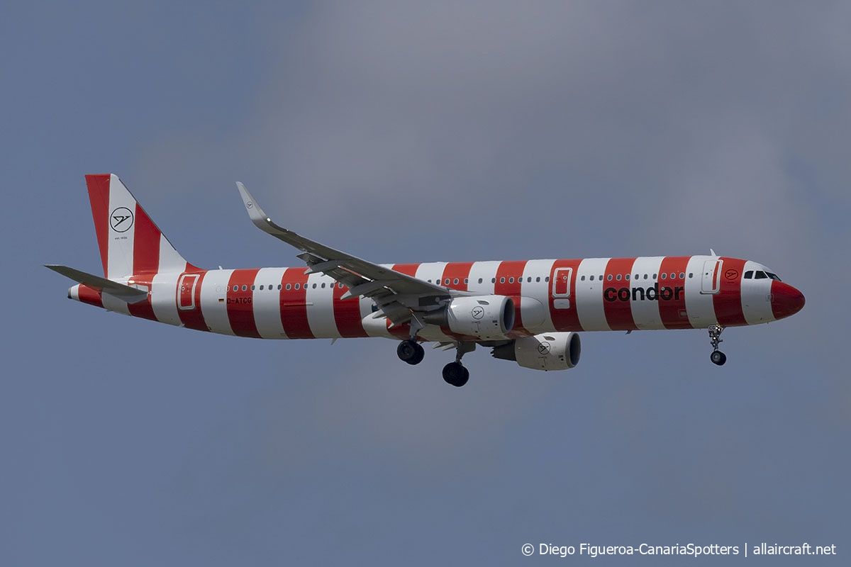 D-ATCG · Airbus A321-211(WL) · (LPA / GCLP)