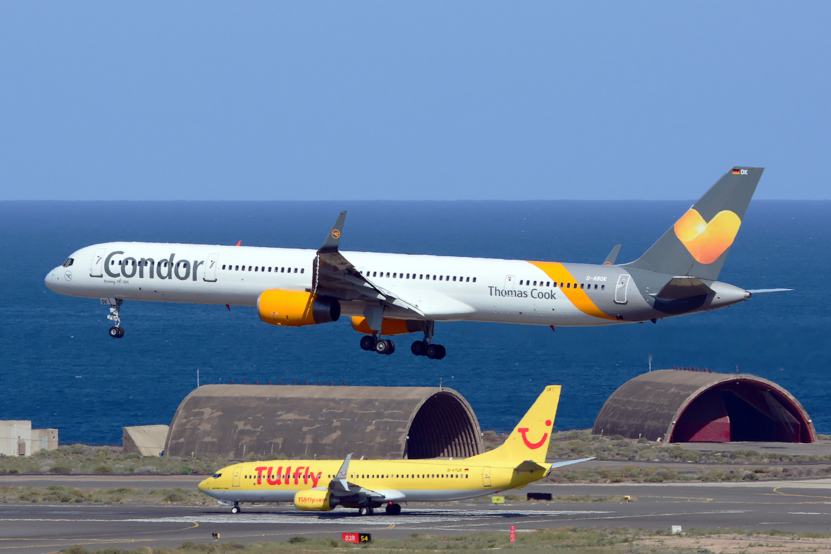 D-ABOK · Boeing 757-330(WL) · (LPA / GCLP)