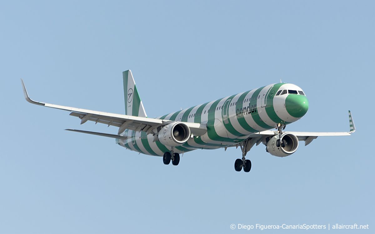 D-AIAC · Airbus A321-211(WL) · (LPA / GCLP)