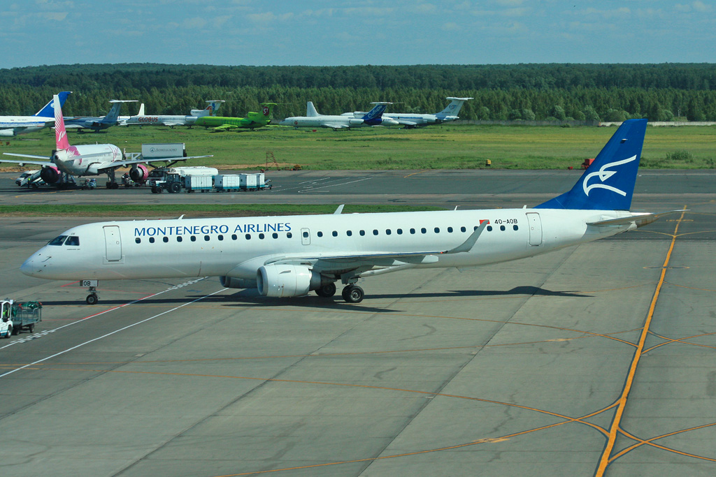 4O-AOB · Embraer 190-200LR · (DME / UUDD)