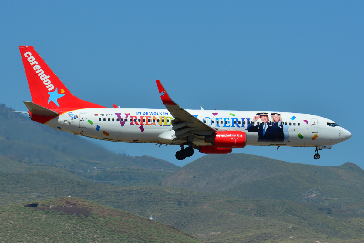 PH-CDF · Boeing 737-804(WL) · (LPA / GCLP)