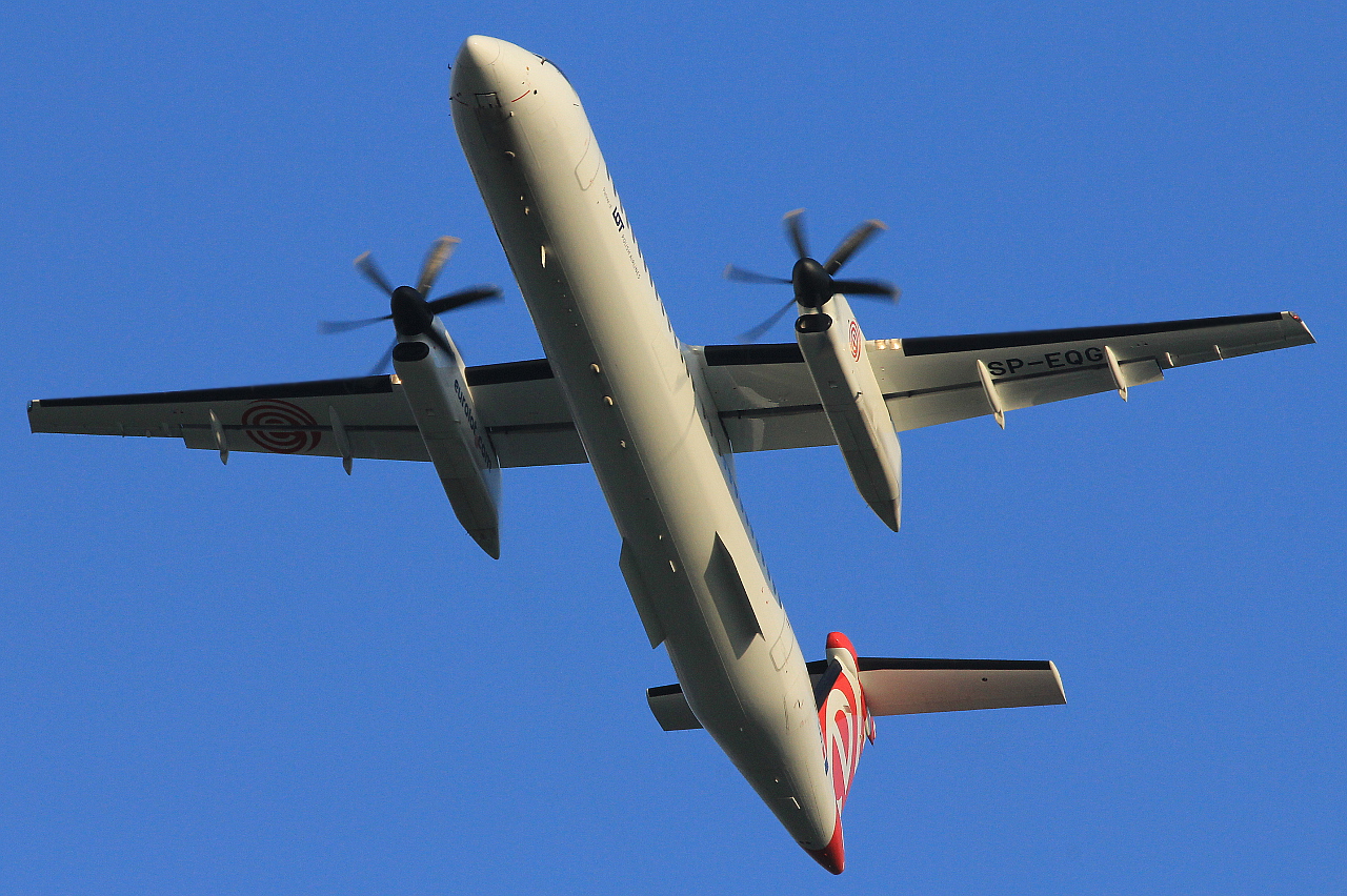 SP-EQG · Bombardier Dash 8-Q402 · (WAW / EPWA)