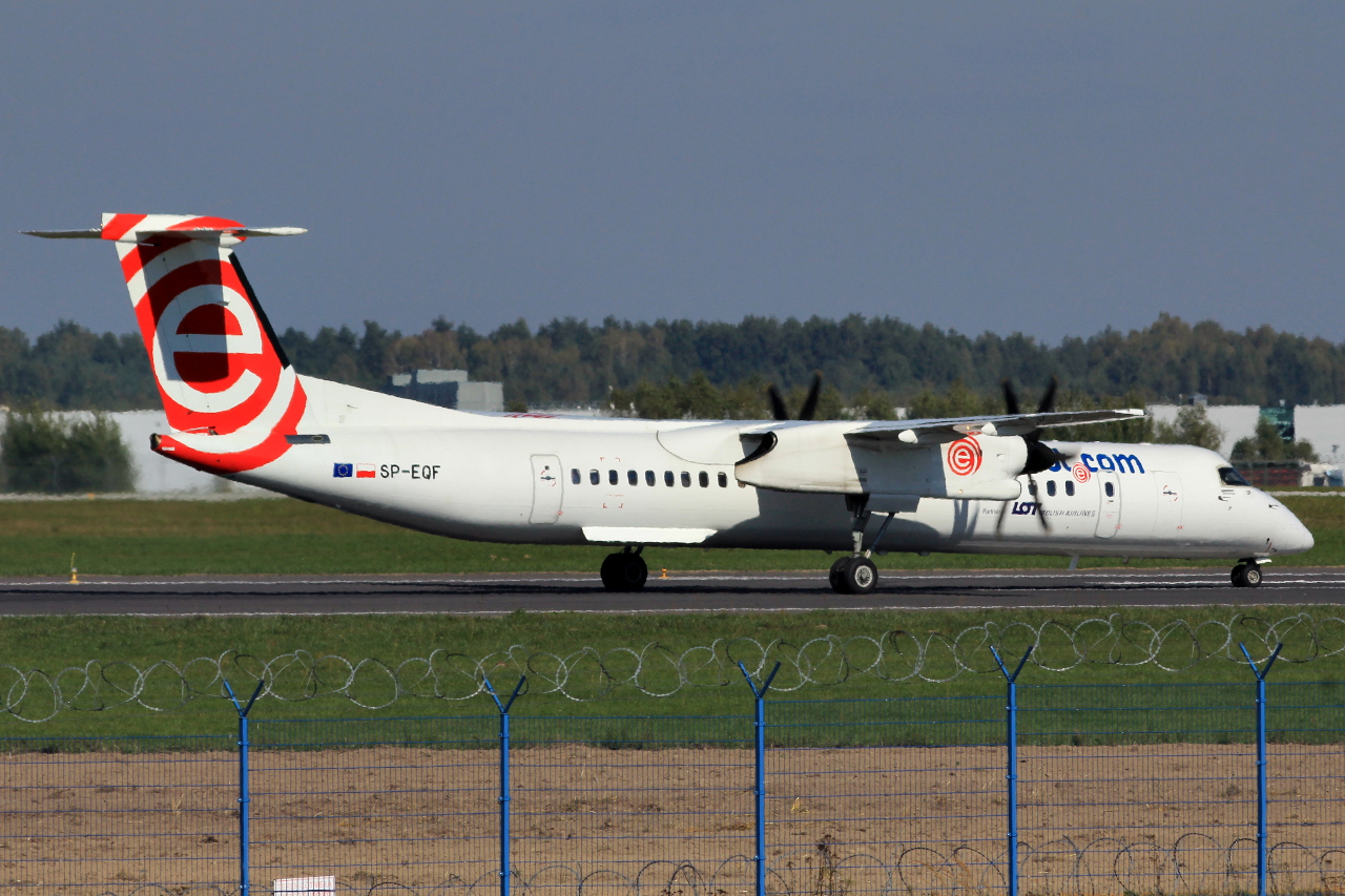 SP-EQF · Bombardier Dash 8-Q402 · (RZE / EPRZ)