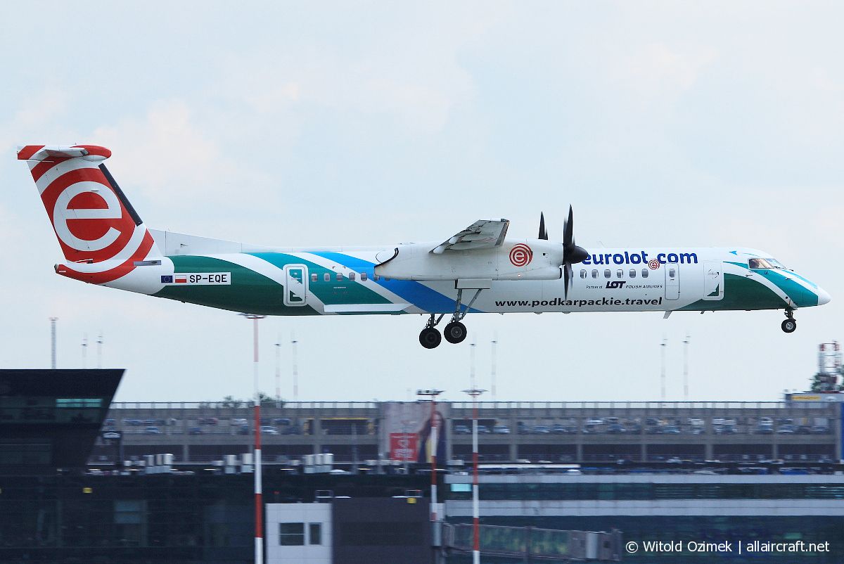 SP-EQE · Bombardier Dash 8-Q402 · (KRK / EPKK)