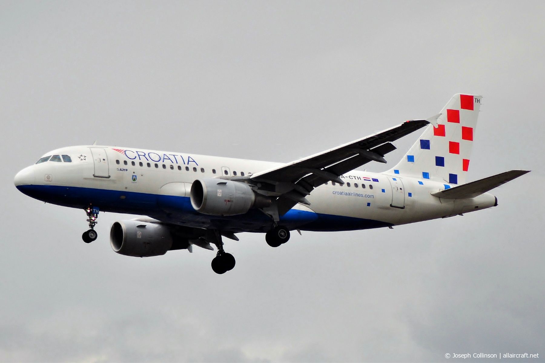 9A-CTH · Airbus A319-112 · (LHR / EGLL)