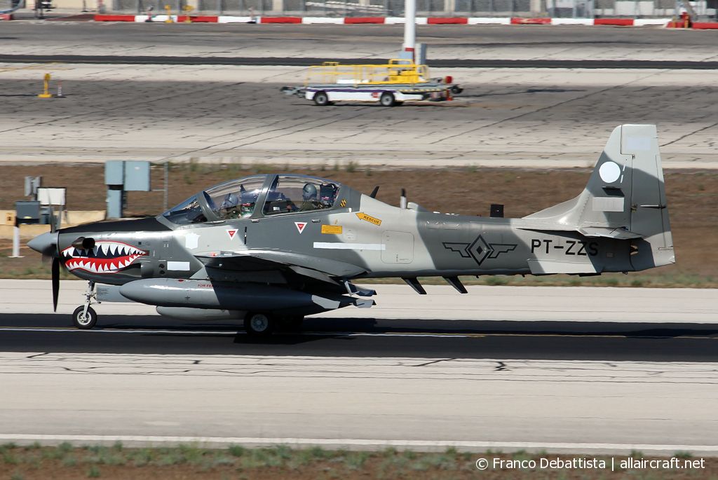PT-ZZS · Embraer A-29 Super Tucano · (MLA / LMML)