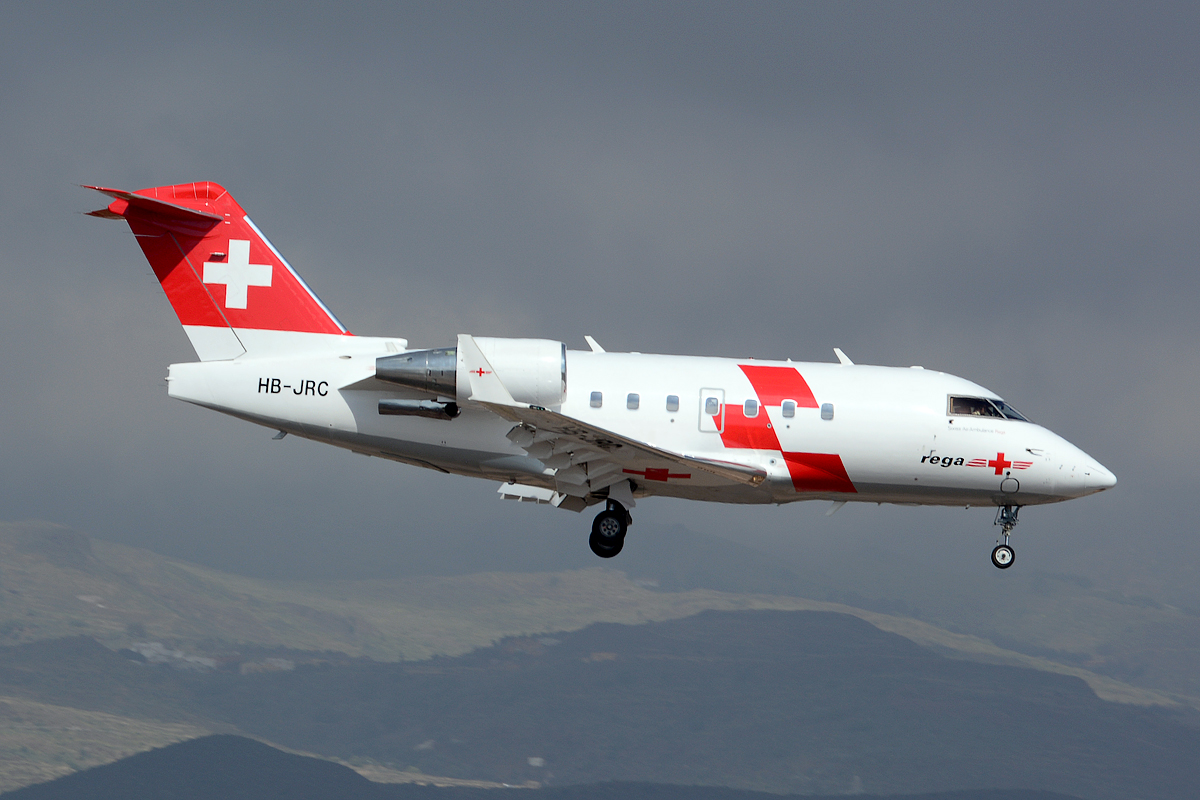 HB-JRC · Bombardier CL-600-2B16 Challenger 604 · (LPA / GCLP)
