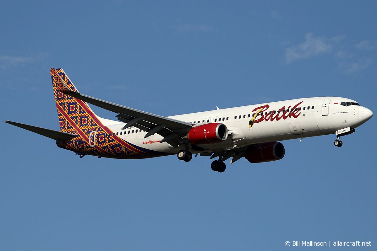 PK-LBM · Boeing 737-9GP(ER)(WL) · (PER / YPPH)