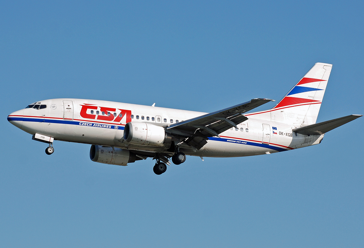 OK-XGB · Boeing 737-55S · (CPH / EKCH)