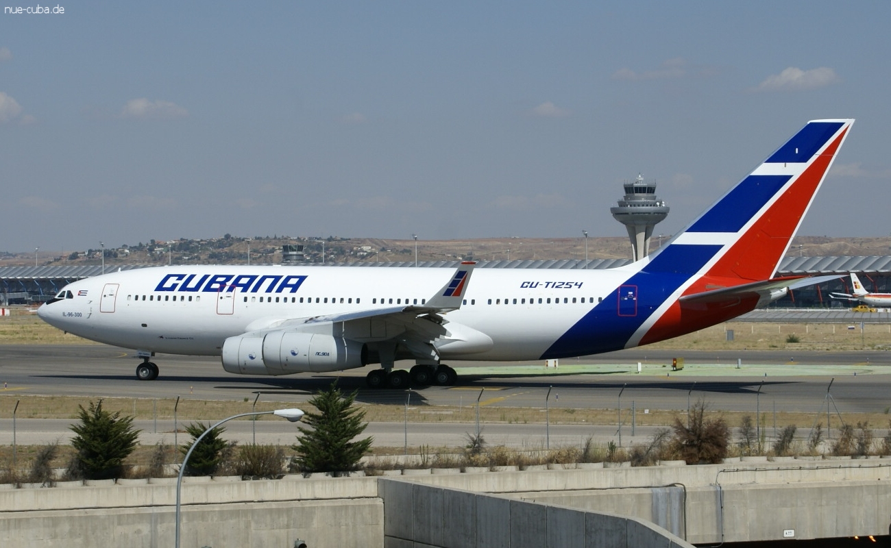 CU-T1254 · Ilyushin Il-96-300 · (MAD / LEMD)