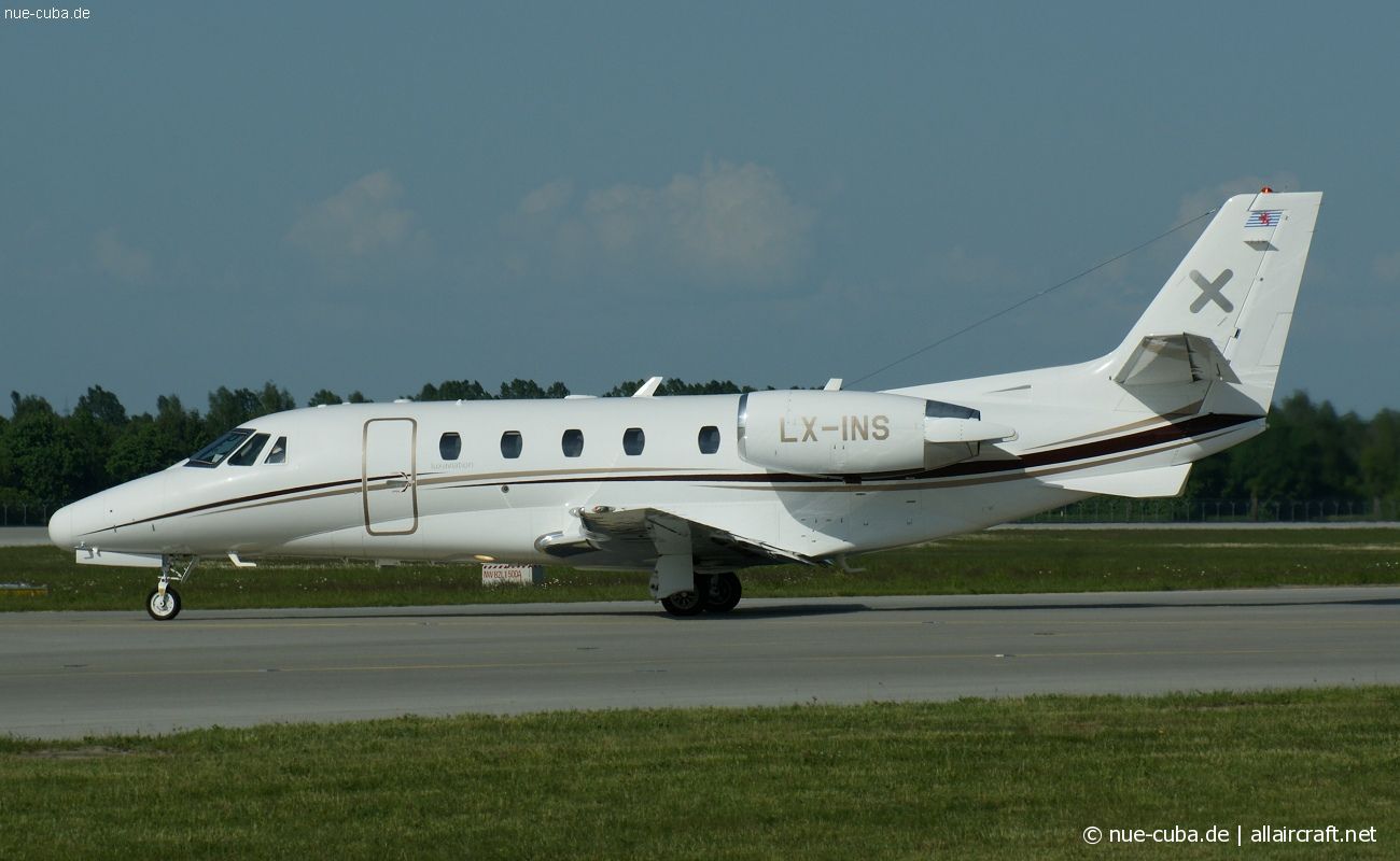 LX-INS · Cessna 560XL Citation XLS · (MUC / EDDM)