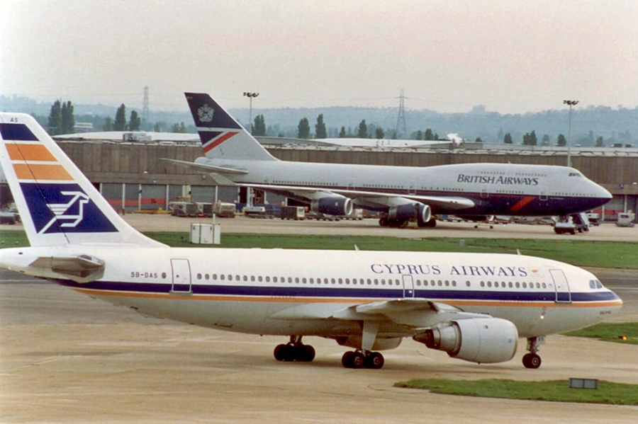 5B-DAS · Airbus A310-203 · (LHR / EGLL)
