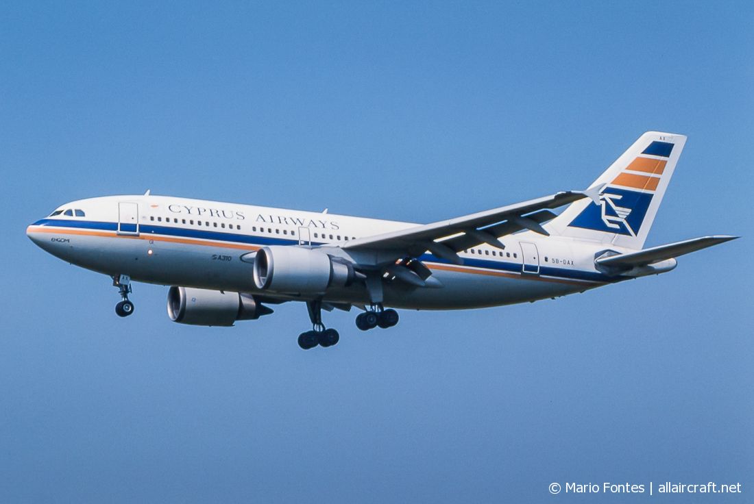 5B-DAX · Airbus A310-204 · (ZRH / LSZH)
