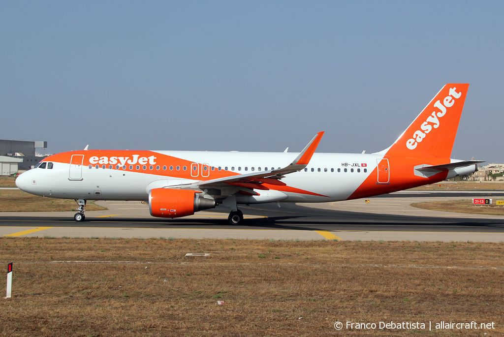 HB-JXL · Airbus A320-214(WL) · (MLA / LMML)