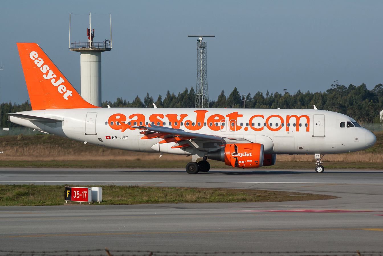 HB-JYF · Airbus A319-111 · (OPO / LPPR)