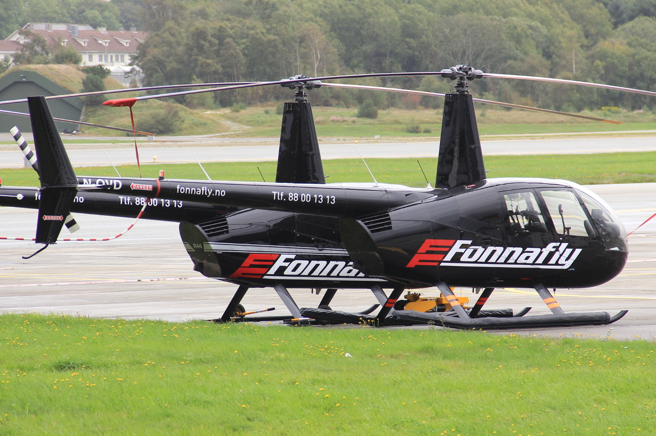 LN-OVD · Robinson R44 Raven II · (SVG / ENZV)
