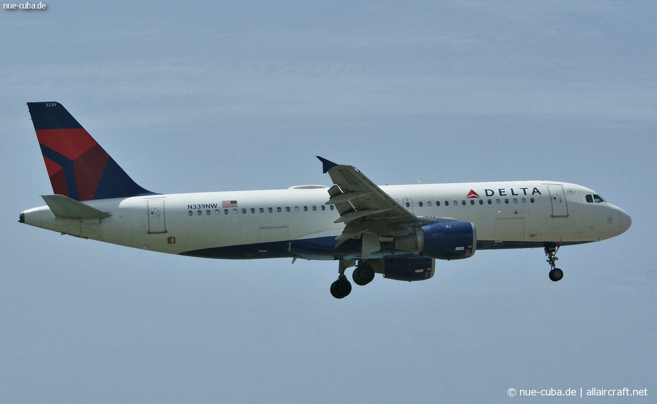 N339NW · Airbus A320-211 · (MBJ / MKJS)