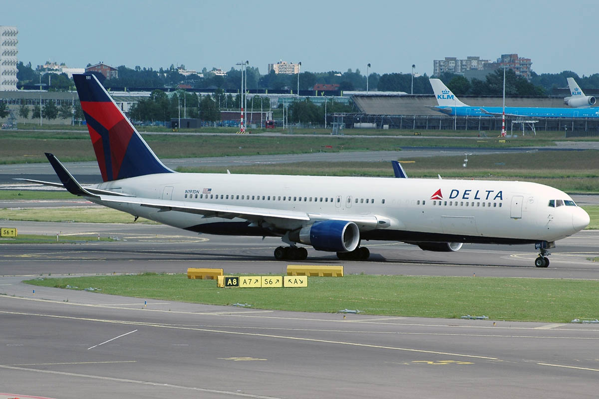 N191DN · Boeing 767-332/ER · (AMS / EHAM)