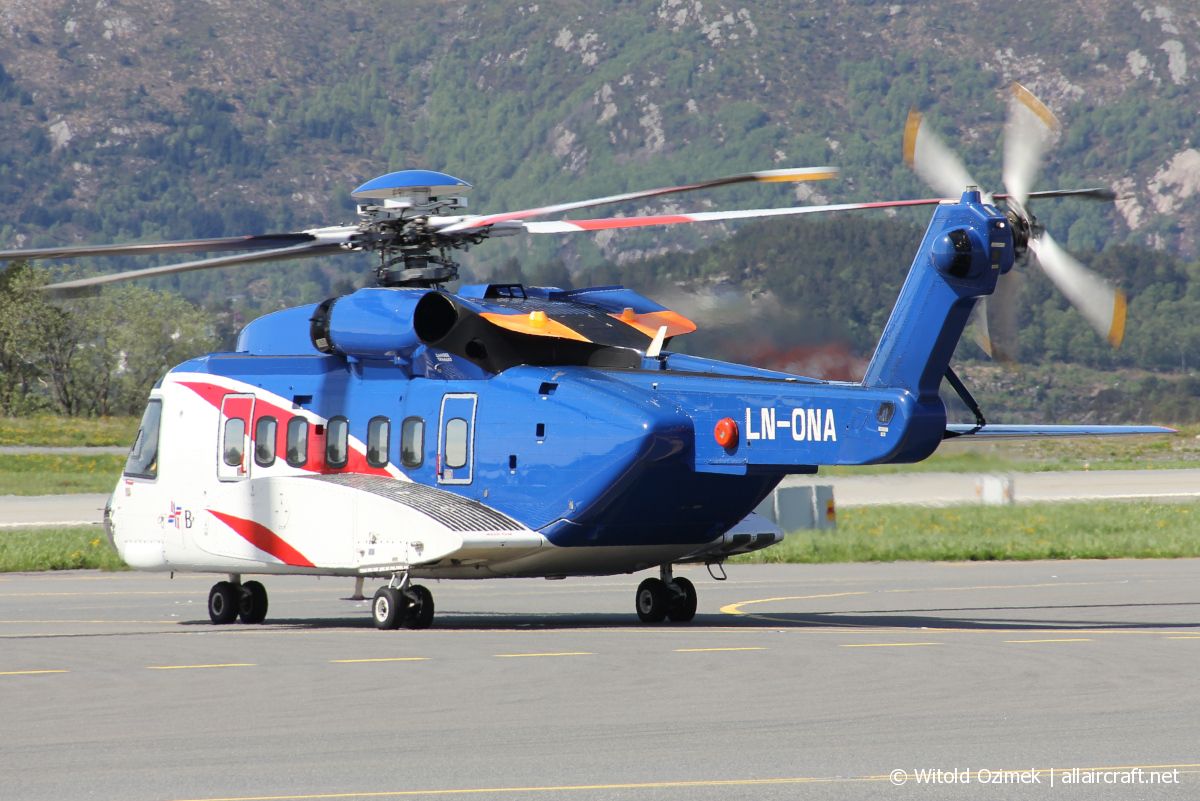LN-ONA · Sikorsky S-92A · (BGO / ENBR)