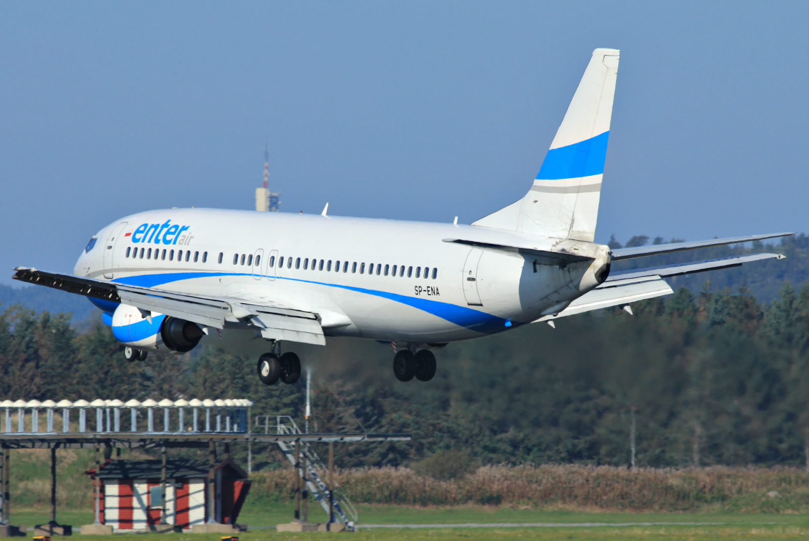 SP-ENA · Boeing 737-4Q8 · (SVG / ENZV)