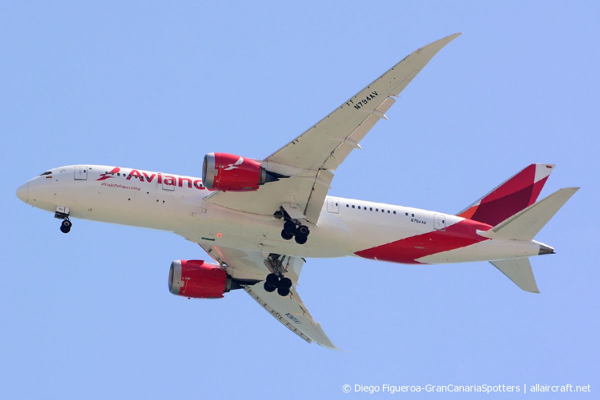 N794AV · Boeing 787-8 Dreamliner · (BCN / LEBL)