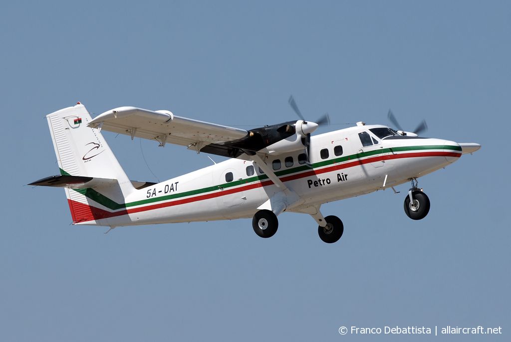5A-DAT · De Havilland Canada DHC-6-300 Twin Otter · (MLA / LMML)