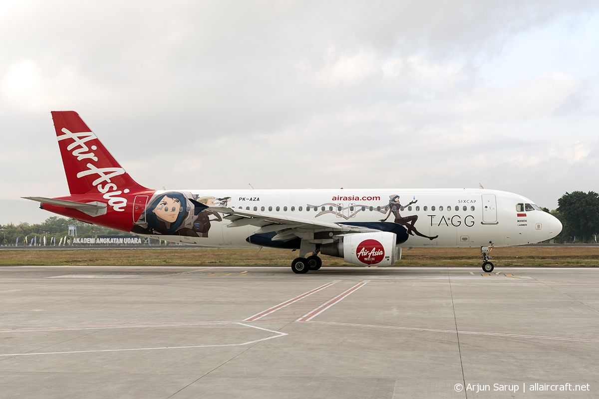 PK-AZA · Airbus A320-214 · (JOG / WAHH)