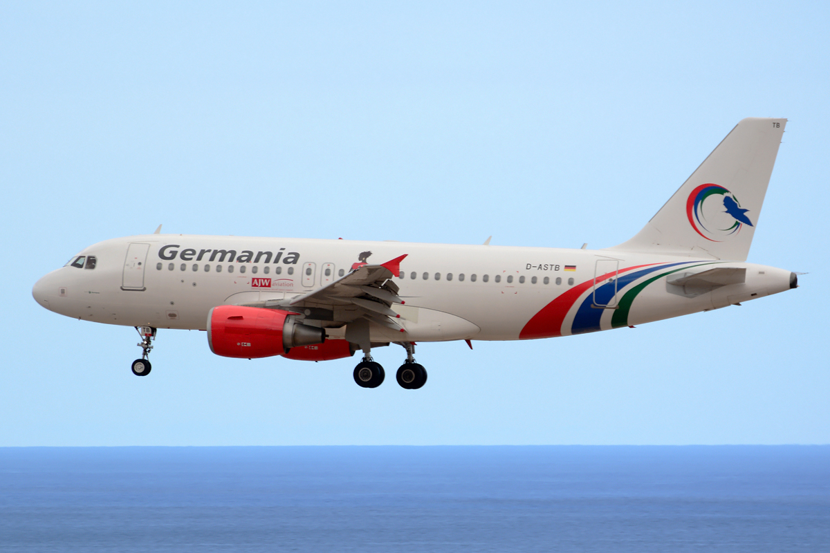 D-ASTB · Airbus A319-112 · (LPA / GCLP)