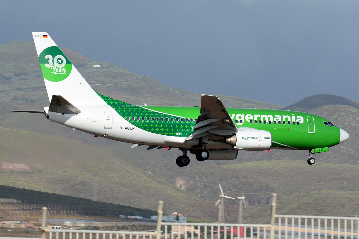 D-AGER · Boeing 737-75B · (LPA / GCLP)