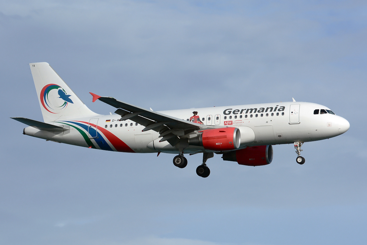 D-ASTB · Airbus A319-112 · (LPA / GCLP)