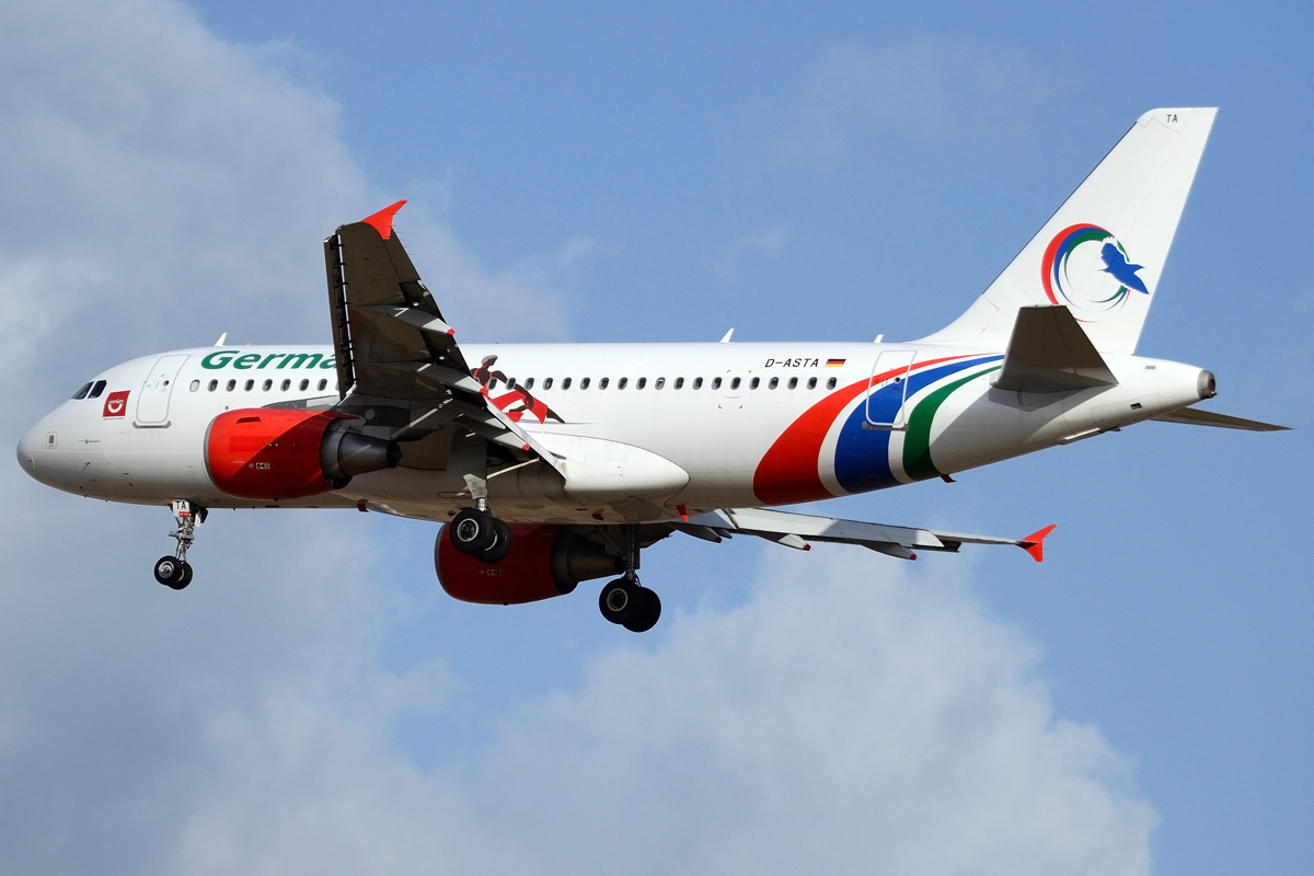 D-ASTA · Airbus A319-112 · (LPA / GCLP)