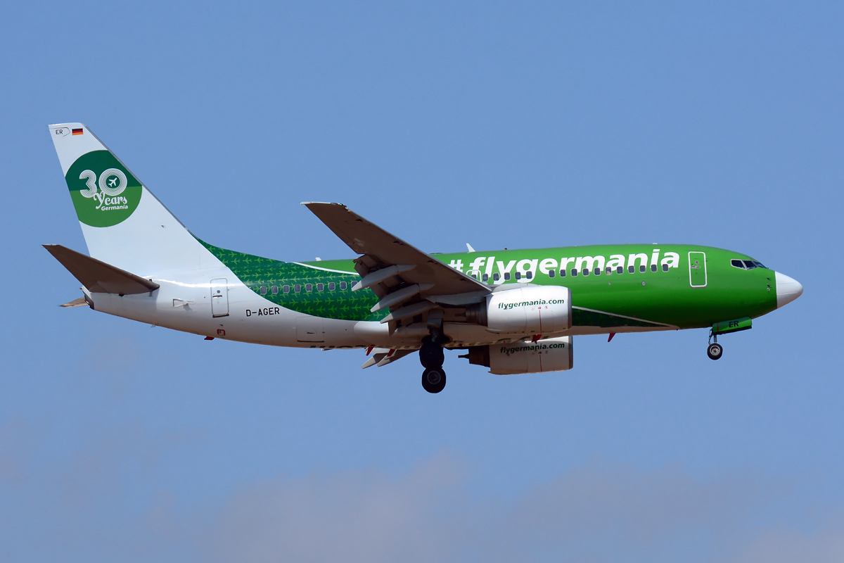 D-AGER · Boeing 737-75B · (LPA / GCLP)