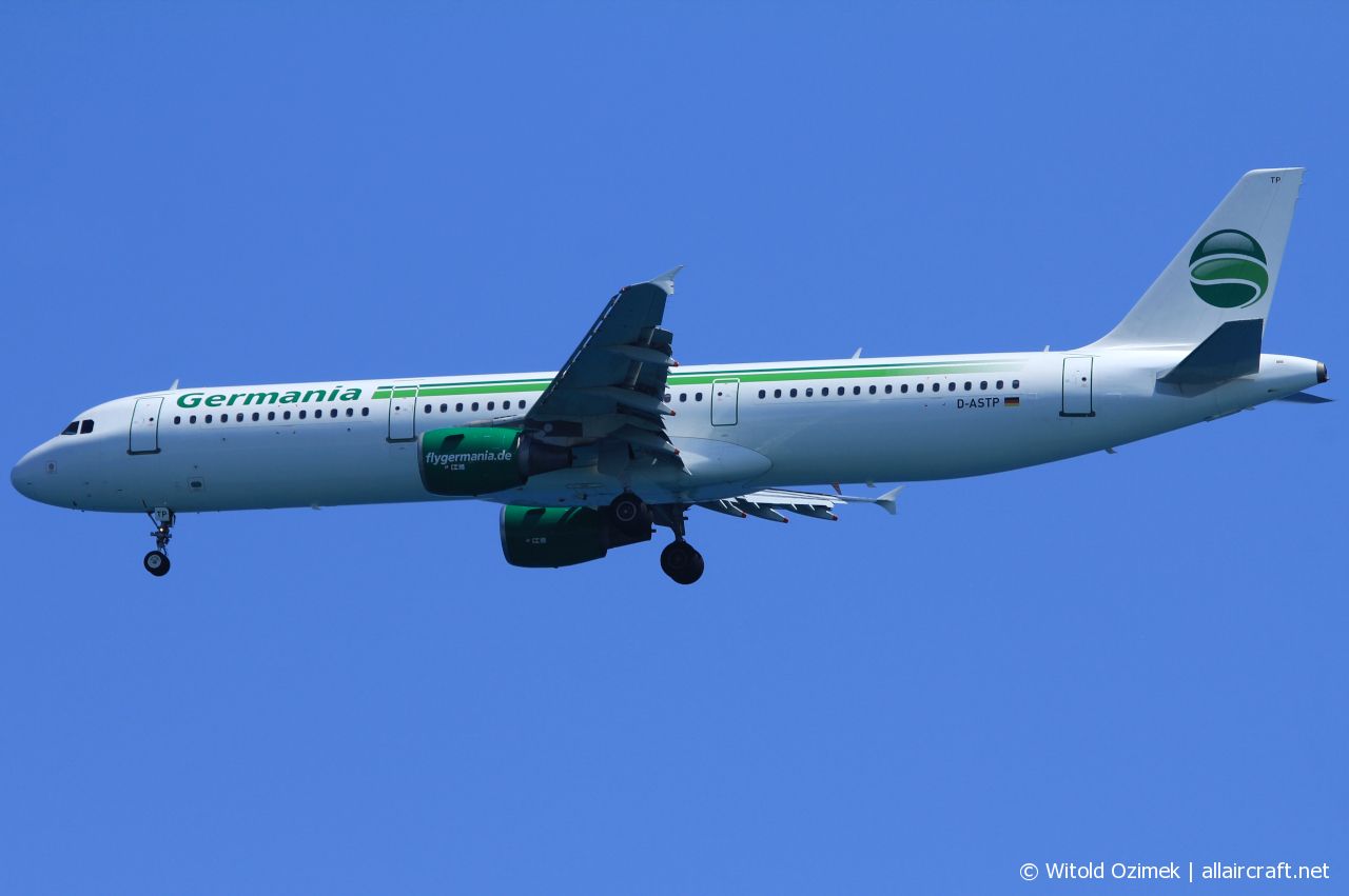 D-ASTP · Airbus A321-211 · (HER / LGIR)