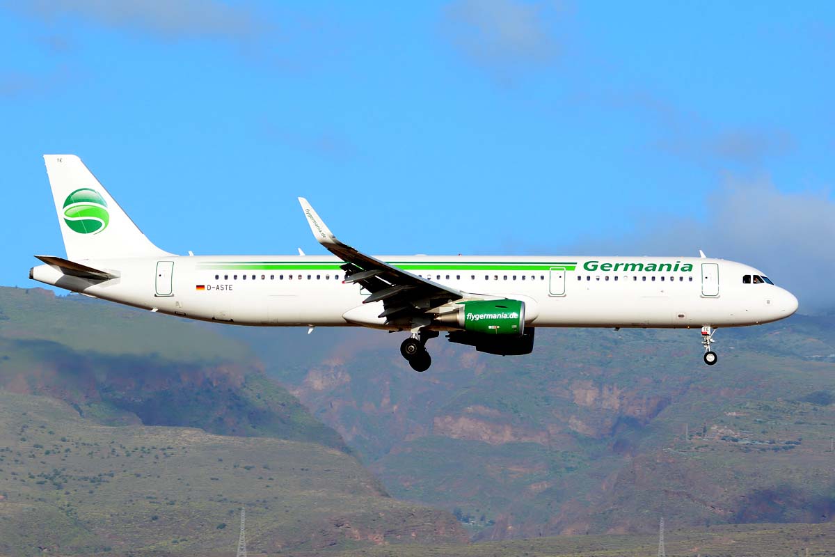 D-ASTE · Airbus A321-211(WL) · (LPA / GCLP)