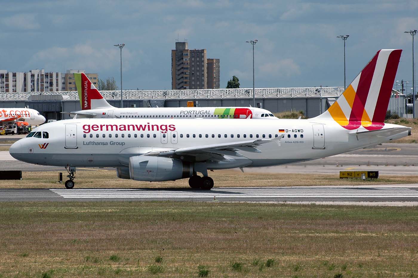 D-AGWD · Airbus A319-132 · (LIS / LPPT)