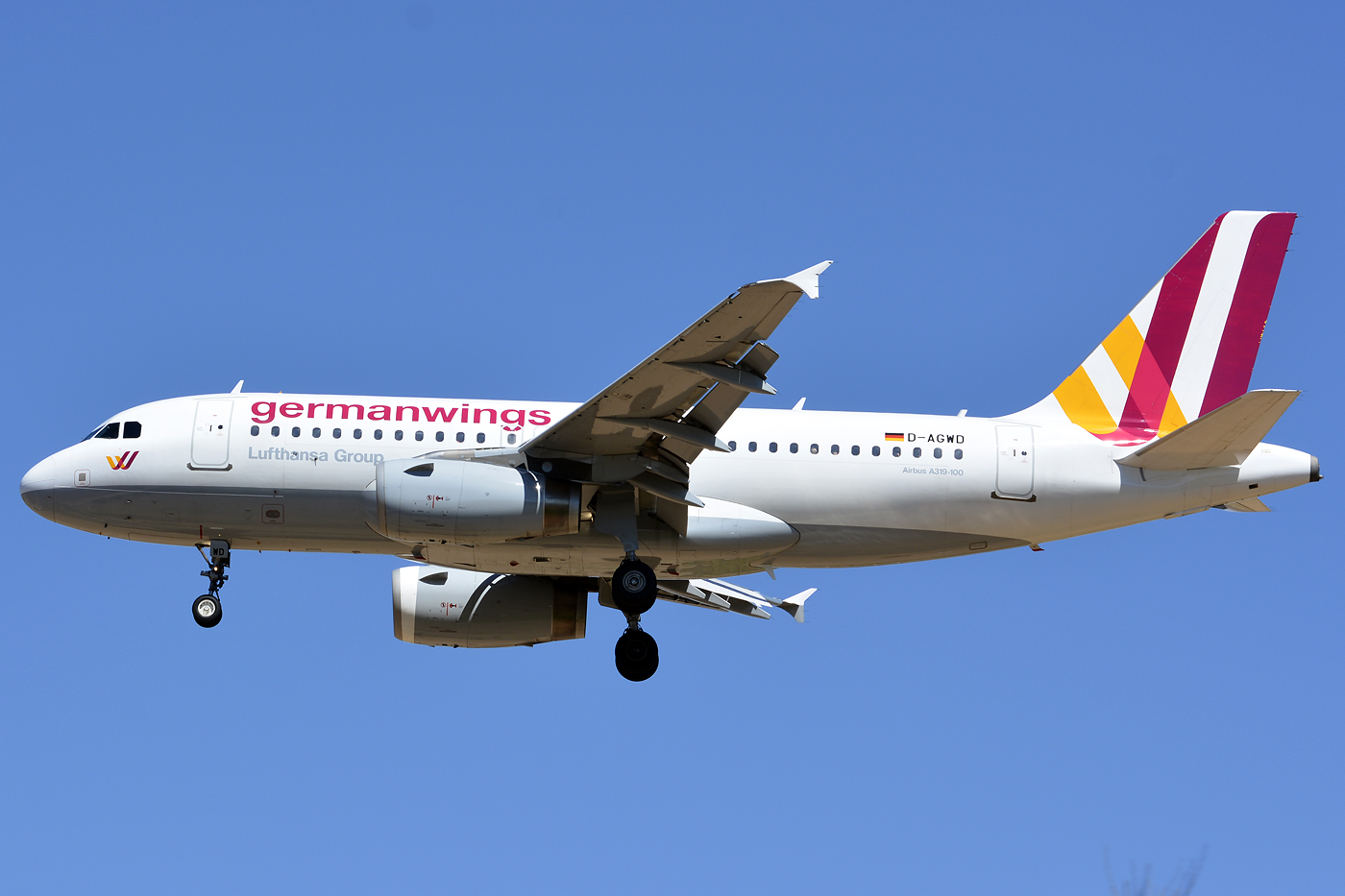 D-AGWD · Airbus A319-132 · (PMI / LEPA / LESJ)