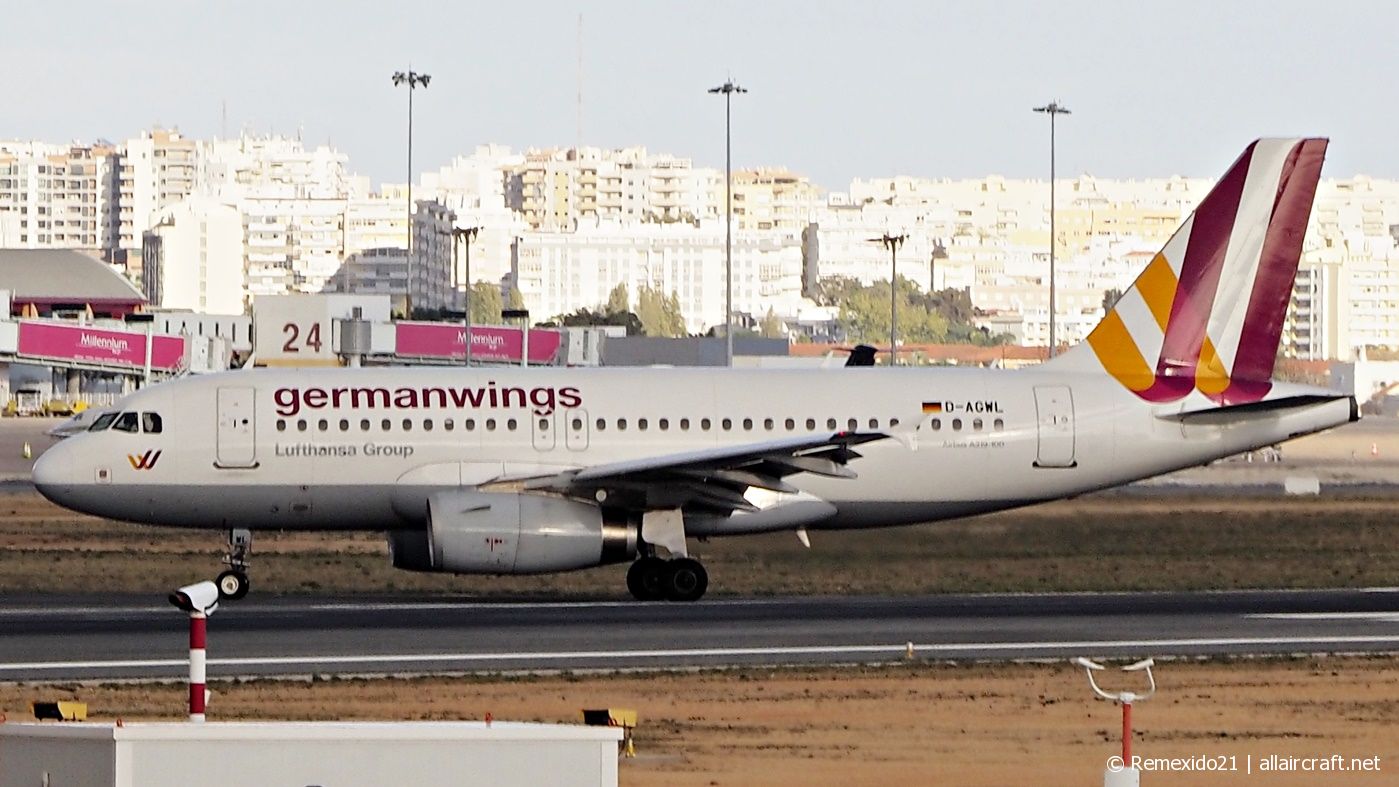 D-AGWL · Airbus A319-132 · (FAO / LPFR)