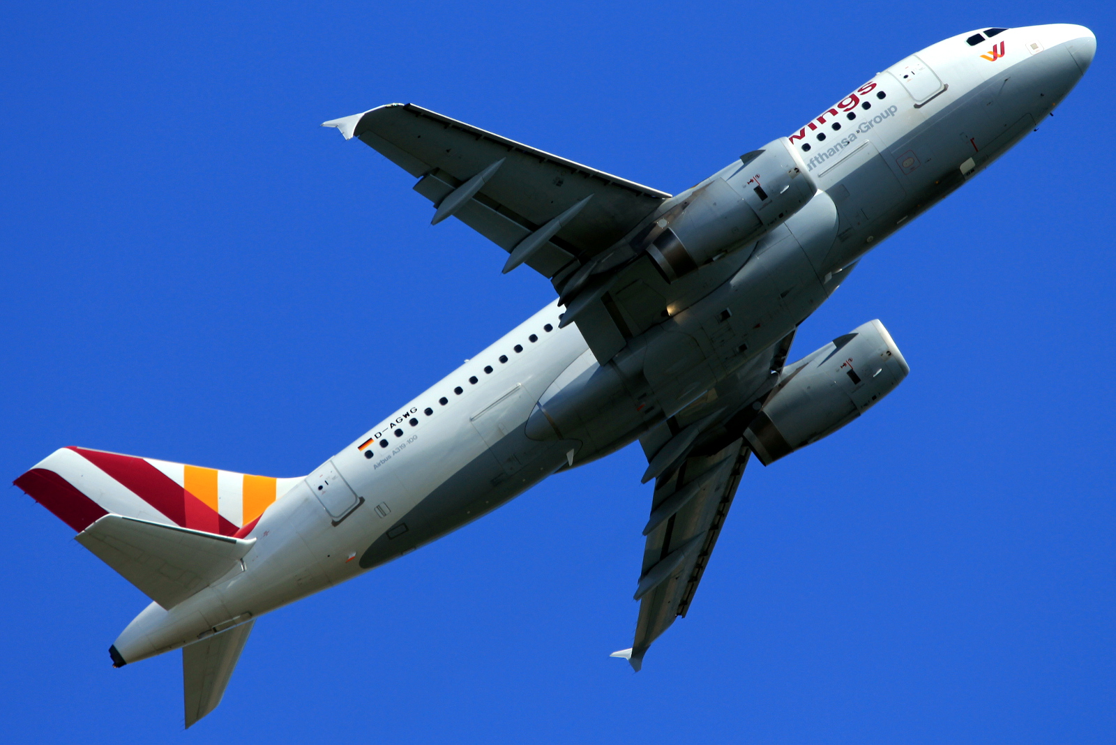 D-AGWG · Airbus A319-132 · (FCO / LIRF)