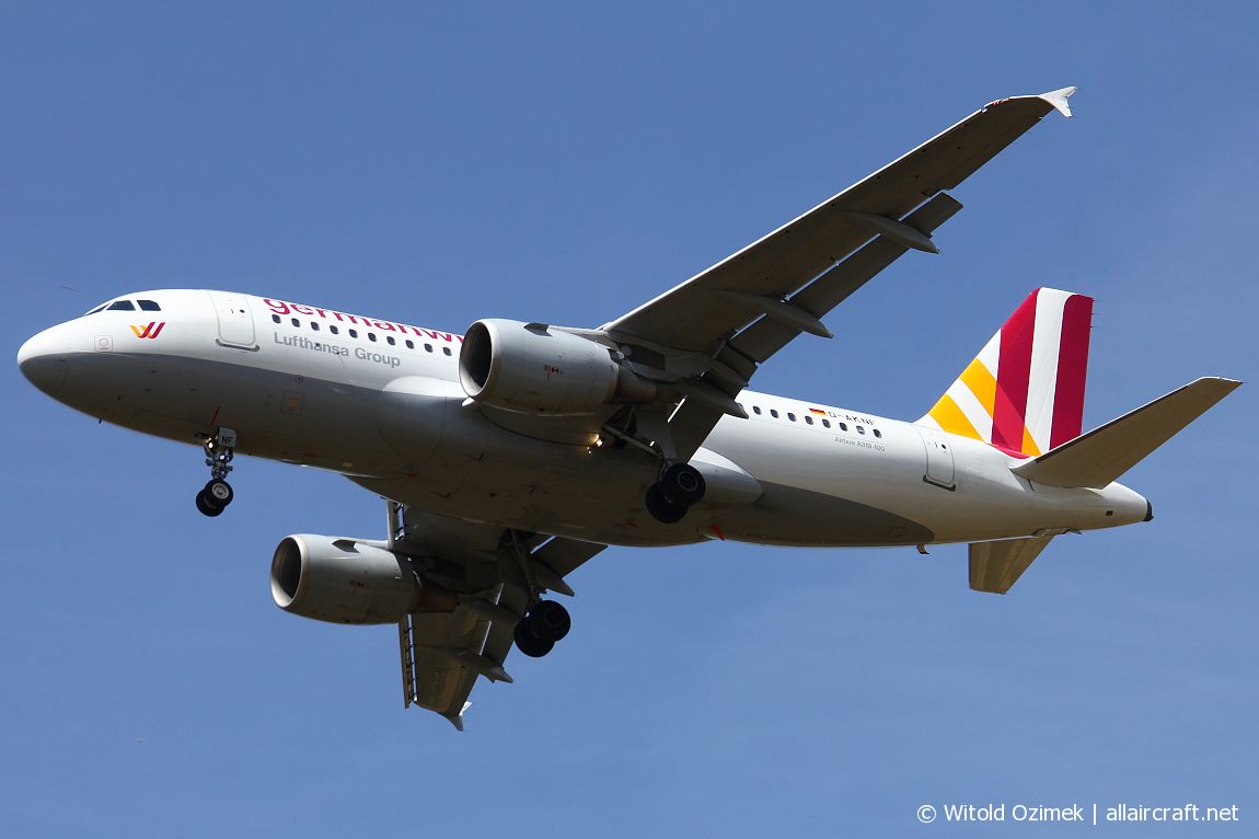 D-AKNF · Airbus A319-112 · (FCO / LIRF)