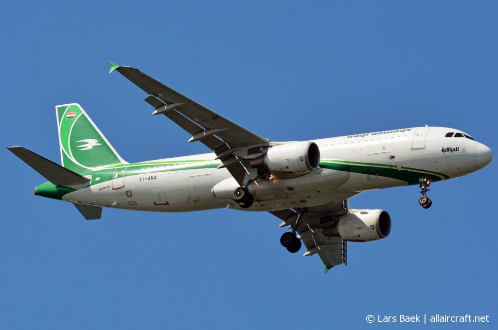 YI-ARA · Airbus A320-214 · (CPH / EKCH)