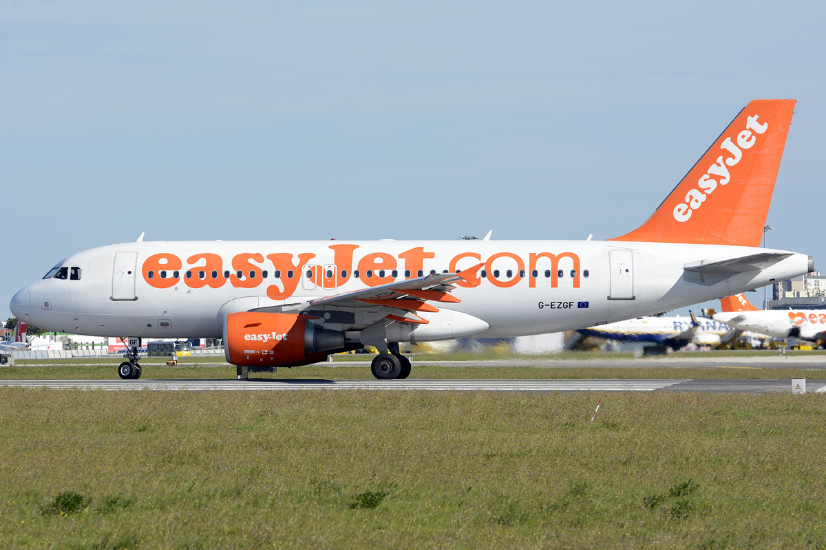 G-EZGF · Airbus A319-111 · (LIS / LPPT)