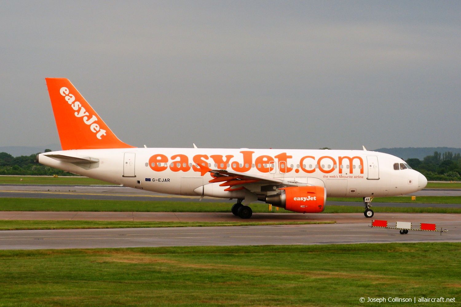 G-EJAR · Airbus A319-111 · (MAN / EGCC)