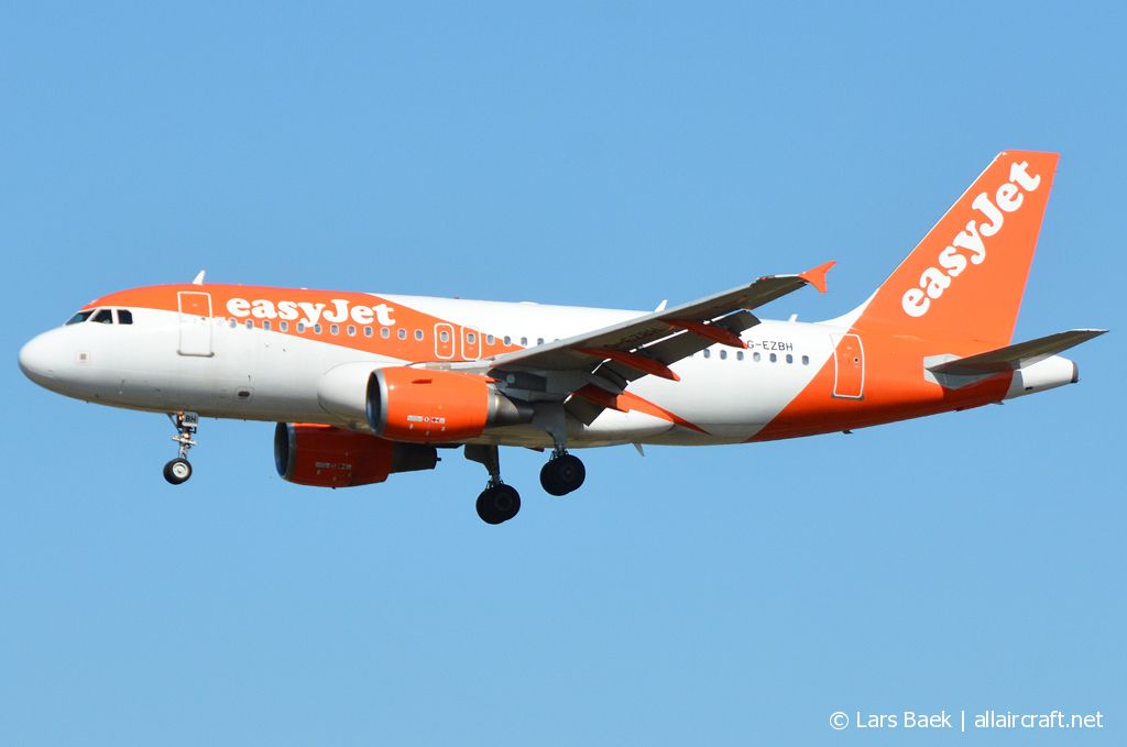 G-EZBH · Airbus A319-111 · (CPH / EKCH)