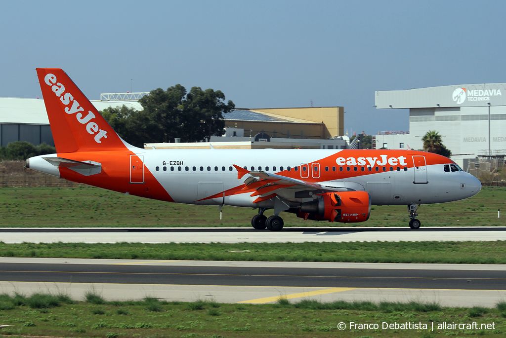 G-EZBH · Airbus A319-111 · (MLA / LMML)