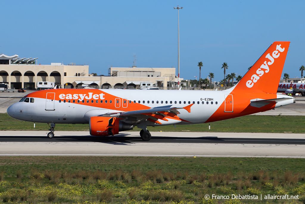 G-EZBH · Airbus A319-111 · (MLA / LMML)